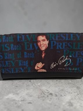 Elvis Presley Black Wallet